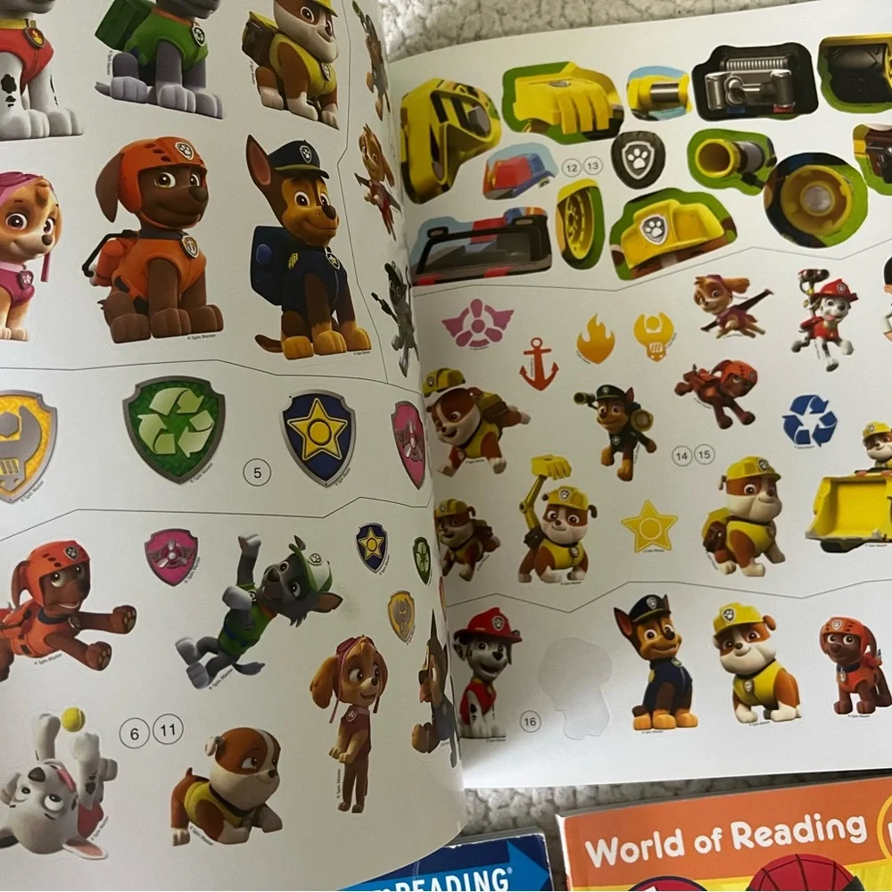 Disney Childrens Books Assorted NWT Sticker, Look & Find, Coloring, Level 1 Read